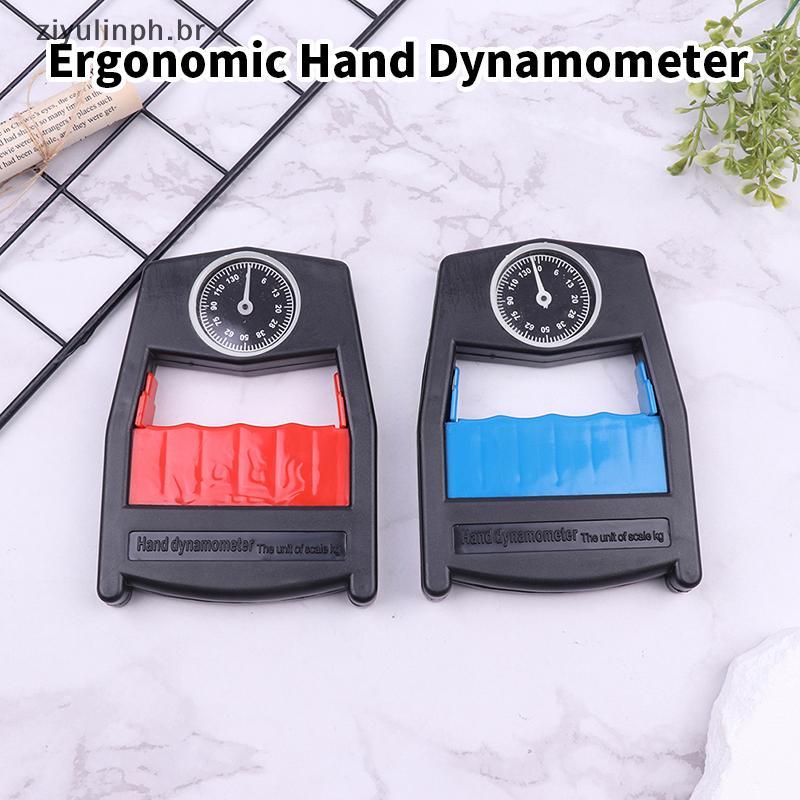 ziyulinph Dinamômetro De Mão Ergonômico , Resistente Ao Desgaste , Rolamento De Carga , Medição De Academia , Músculos A