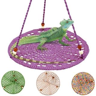 Rede para Répteis, Cama Suspensa para Répteis, para Dragão Barbudo, Lagarto, Cobra, Gecko, Camaleão, Papagaio, Hamster e