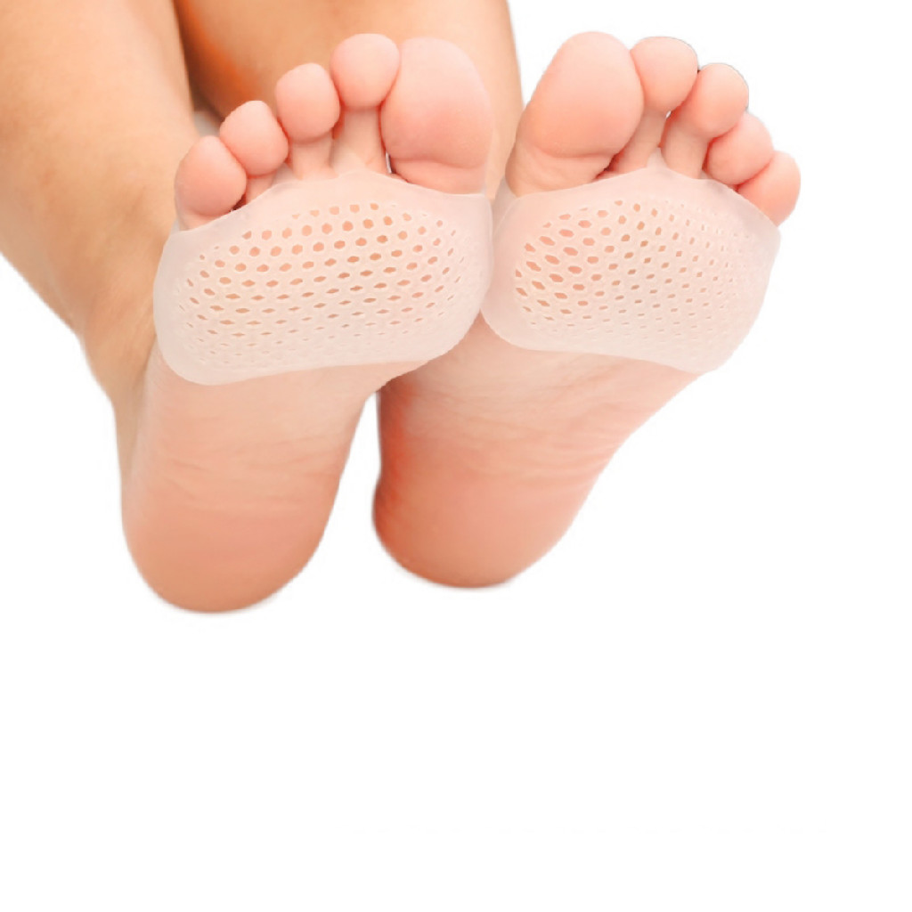 Conjunto 5 Pares Palmilha Pe Silicone Amortece Pisada Alivia Dores Caminhar Protecao Ortopedico