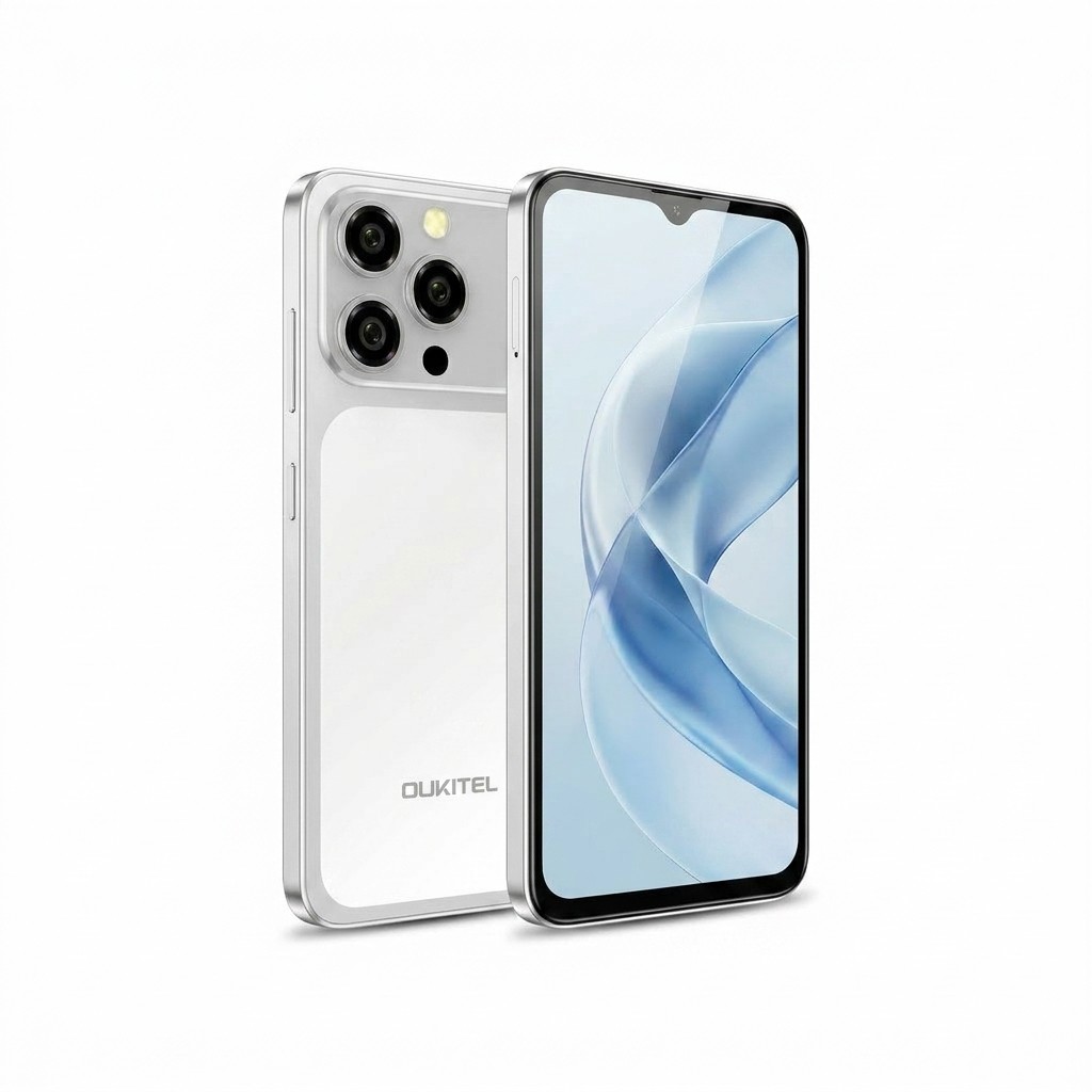 Celular Oukitel C17 4G 128GB RAM 16GB Total Tela IPS LCD 6.52 Bateria 5000mAh Android 16 Digital