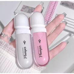 Gloss Labial Efeito Super Plump Volume Imediato Tom Rosado Natural Hidratante Yasmin & Ju