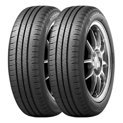 Kit 2 Pneus Dunlop Aro 15 185/60R15 84H Enasave Ec300 Novo 185 60 15 Passeio Econômico
