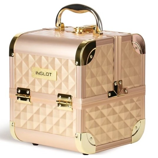Mini Maleta de Maquiagem - Inglot - Rose Gold