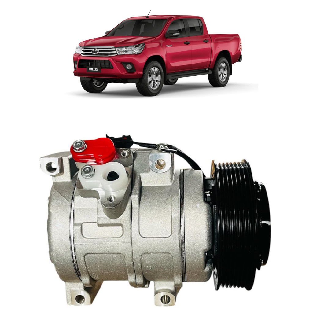 Compressor  Toyota  Hilux   2005 2006 2007 2008  7PK  Denso