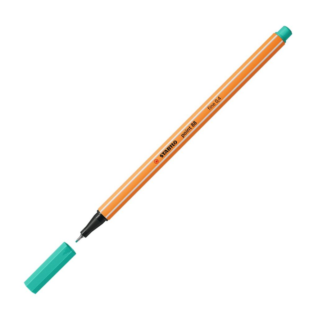 Caneta hidrográfica Fine Point 88/13 Verde água Stabilo
