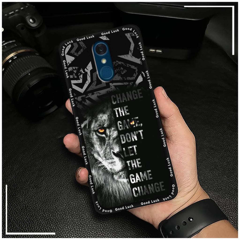 Capa Macia Anti-Poeira Para LG Q7/Q7 +/Q7A/Style L-03K-JP À Prova De Choque Resistente Sujeira Design De Moda TPU Bonito
