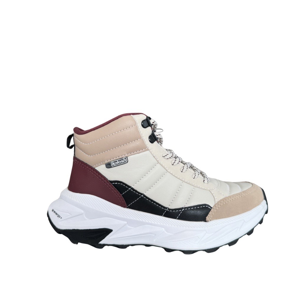 Bota Coturno Kolosh E0482 Sola Tratorada Conforto Impulse C