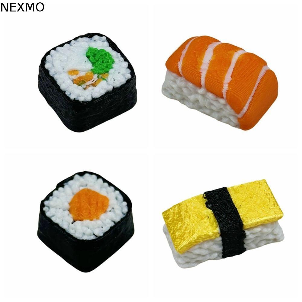 Tampa De Chave De Teclado Mecânico NEXMO , Sushi De Resina De Decoração Fofa , De Mesa Para Teclas ESC