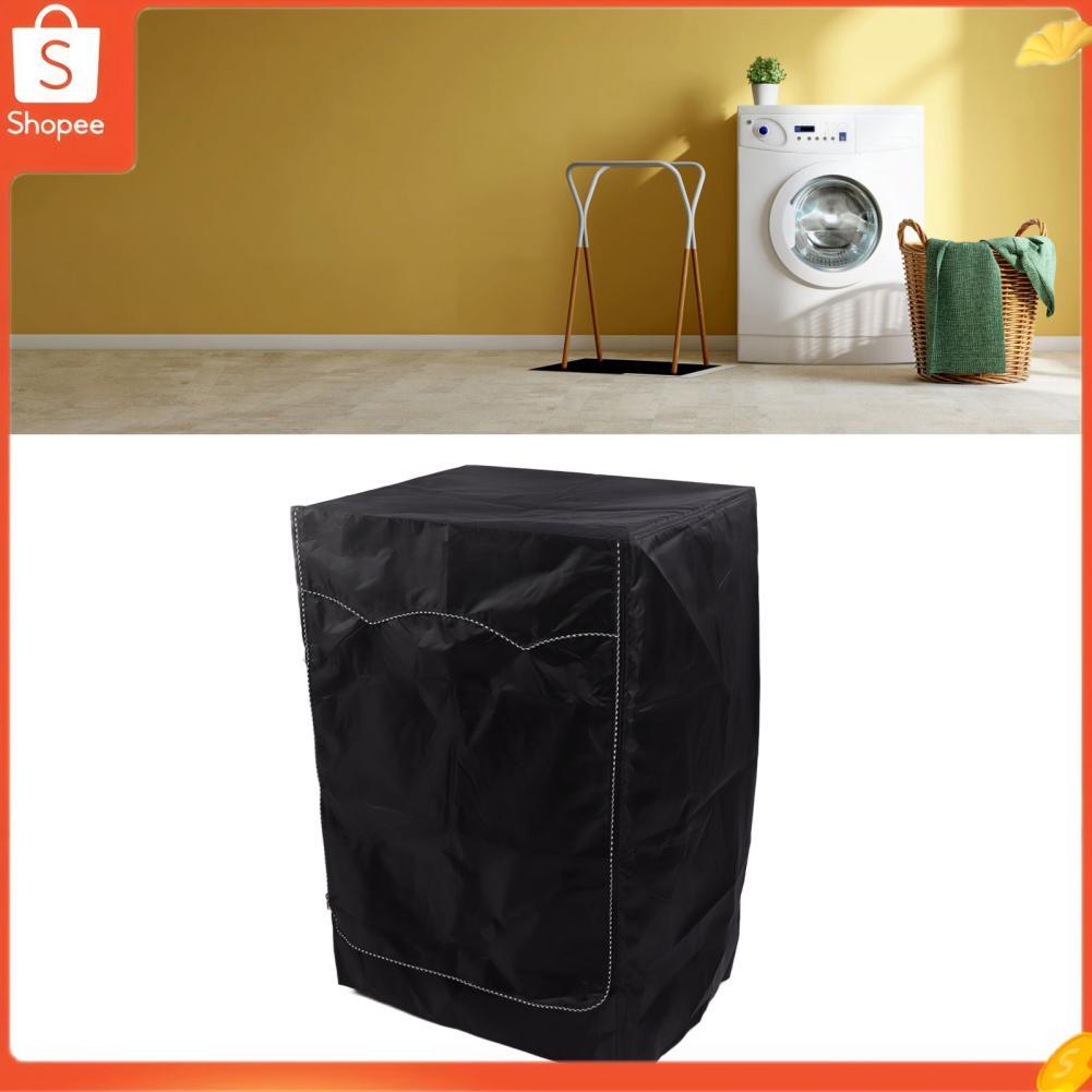 Hap ERYUE Capa para lavadora e secadora de carga frontal à prova de sol para varanda externa, pátio, banheiro, cozinha,