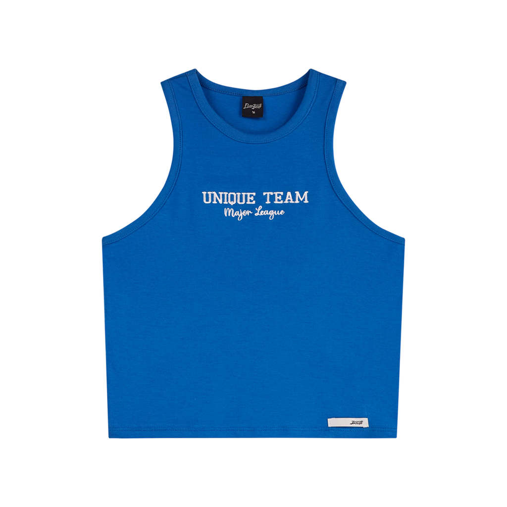 Regata Cropped Juvenil Menina Sport Beats Azul
