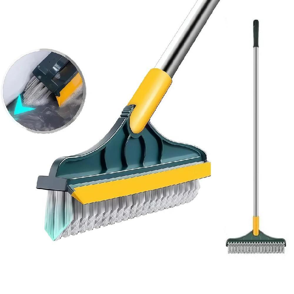 RODO VASSOURA LIMPEZA PESADA SILICONE ESFREGAO MOP RASPADOR CABO EXTENSIVEL INOX BANHEIRO PISO ESCOVA CHAO MULTIFUNCIONA