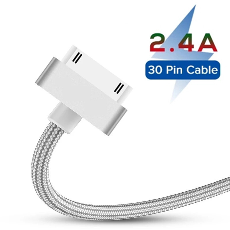 Khate Store Cabo USB De Carregamento Rápido Para Apple Iphone 4 4S 3GS 3G Ipad 1 2 3 Ipod Nano Touch 30 Pinos Adaptador