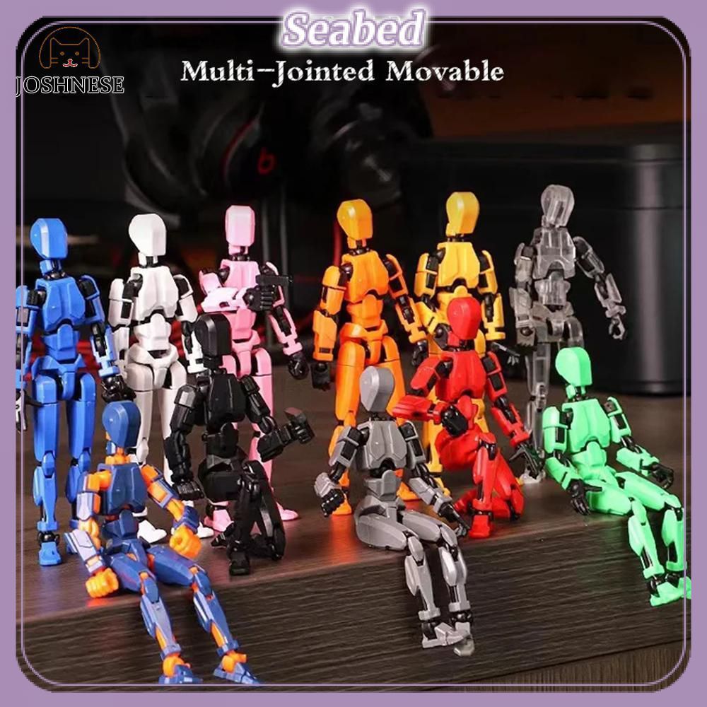 Robô articulado e com capacidade de mudar de forma, manequim impresso em 3D, brinquedo criativo e inovador para
