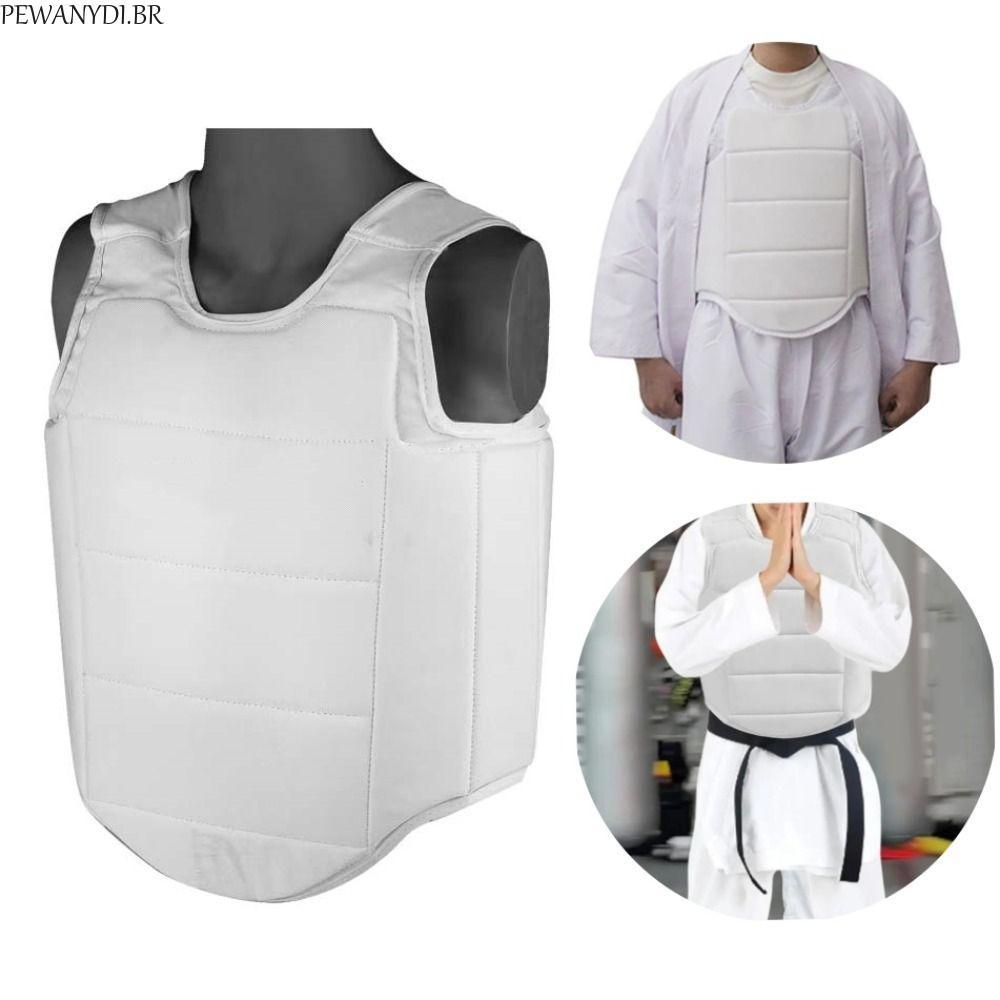 Protetor De Peito PEWANYDI Taekwondo , Colete Corpo De Perfuração Pesada , Artes Marciais