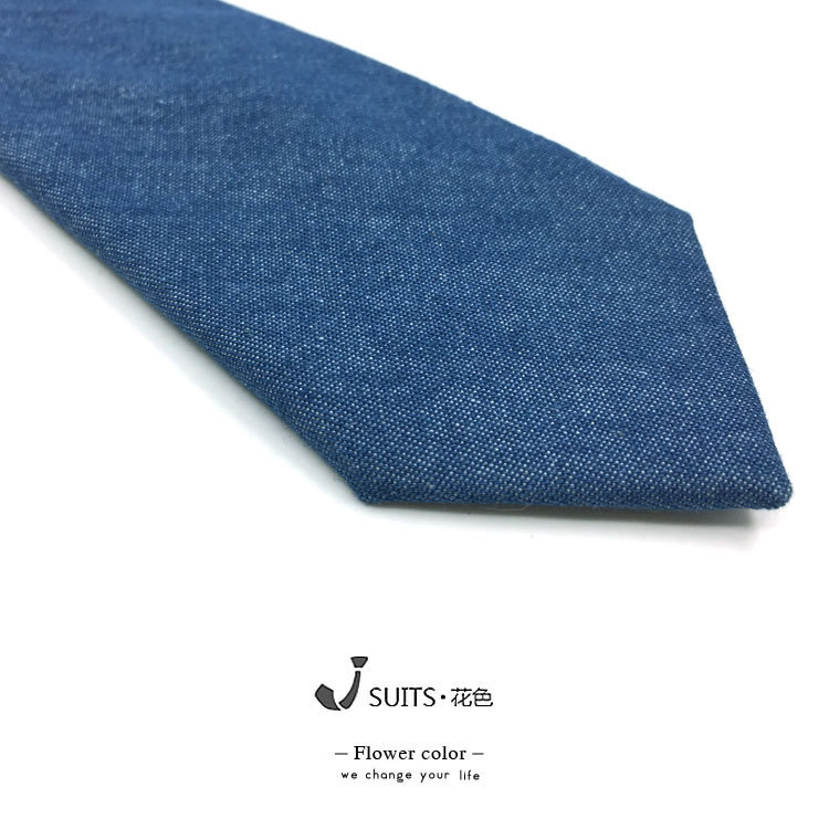 7cm masculino feminino Casual Retro britânico versão estreita verde cinza azul cor sólida trabalho cavalheiro usar grava