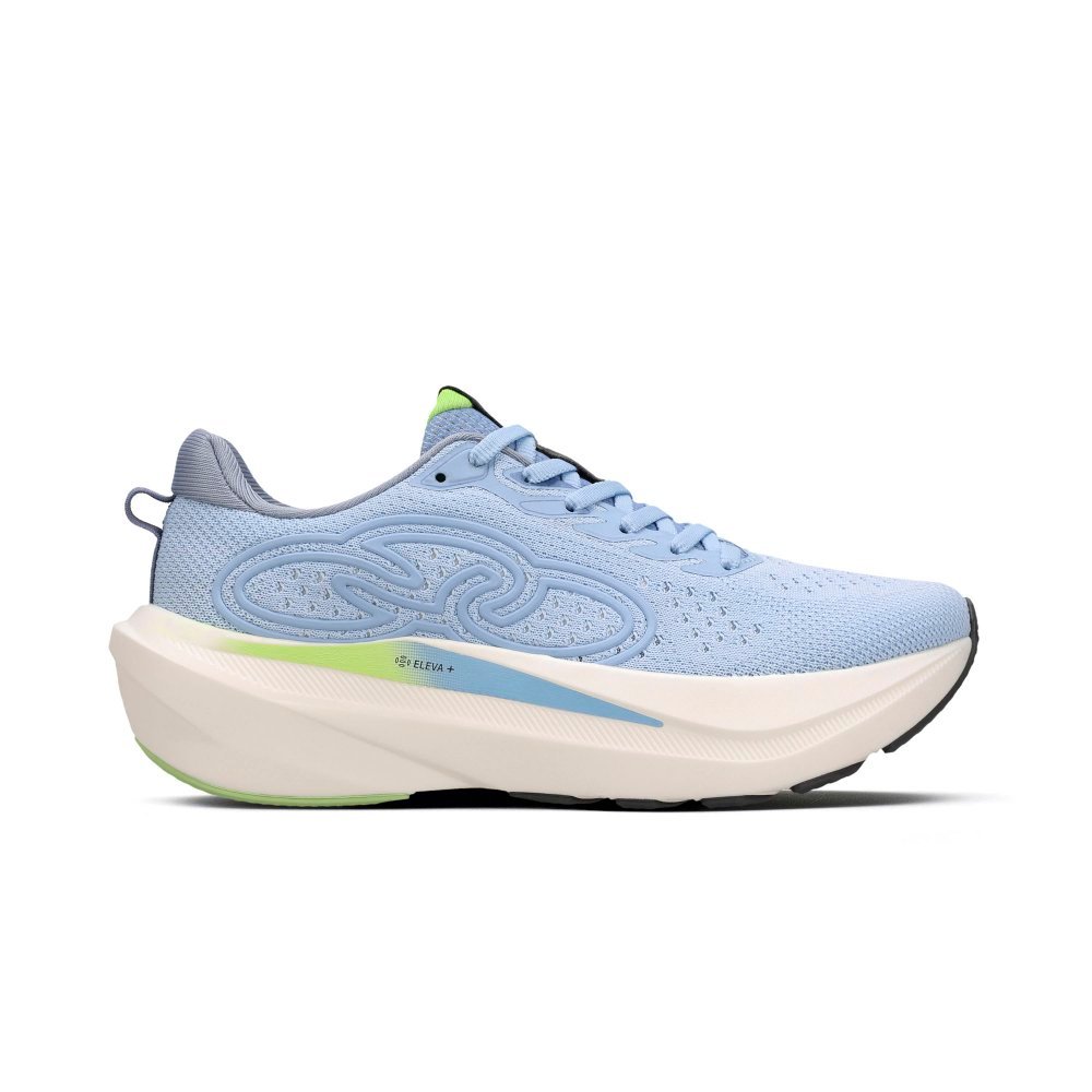 Tênis Olympikus Nuvem Feminino Azul Claro Leve Macio Caminhada Academia Casual