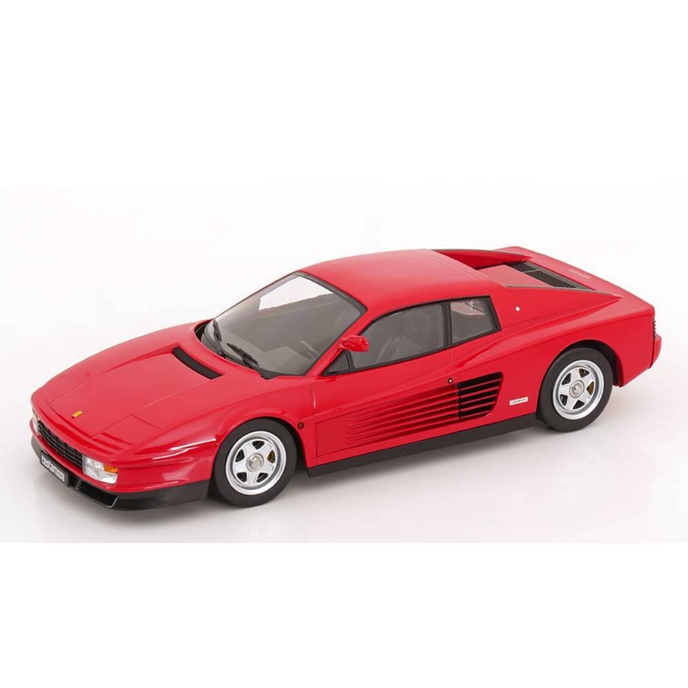 Miniatura Carro Ferrari Testarossa Monospecchio (1984) - Vermelho - 1:18 - KK Scale