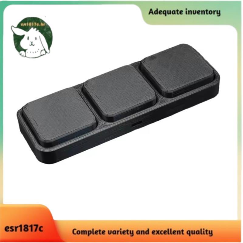 Cópia Pasta Corte Atalhos 3 Teclas Teclado Personalizado De Grandes Dimensões Macro Funcionalidade De Botão Grande Para 