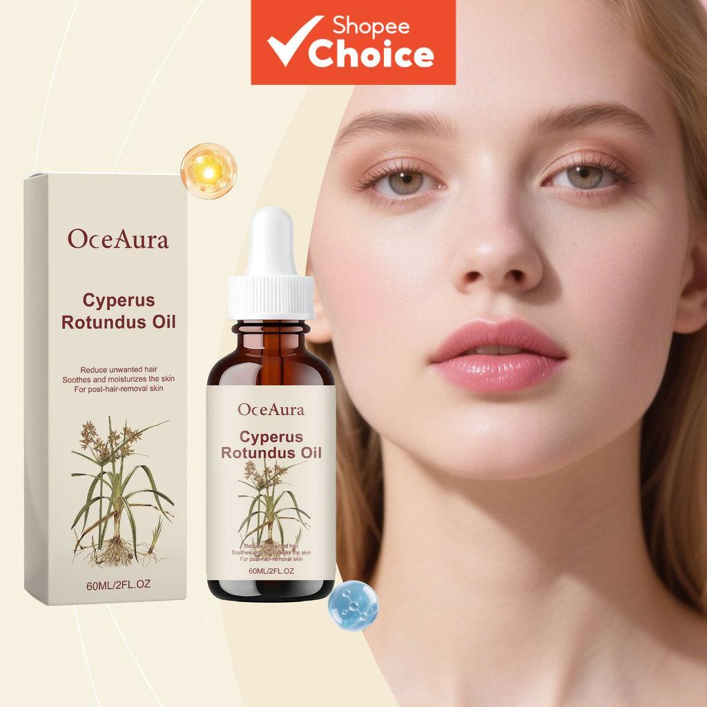 Óleo de cuidados pós-depilação avançado, hidratante e calmante com óleo de girassol e óleo de jojoba para rosto e corpo