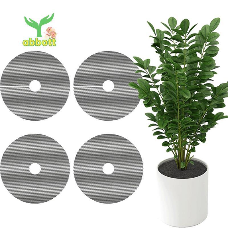 [Quick A] Prevenção De Escavação De Gatos Vaso De Flores Grade Cortável Protetor De Solo Capas Com Estacas Jardim Planta