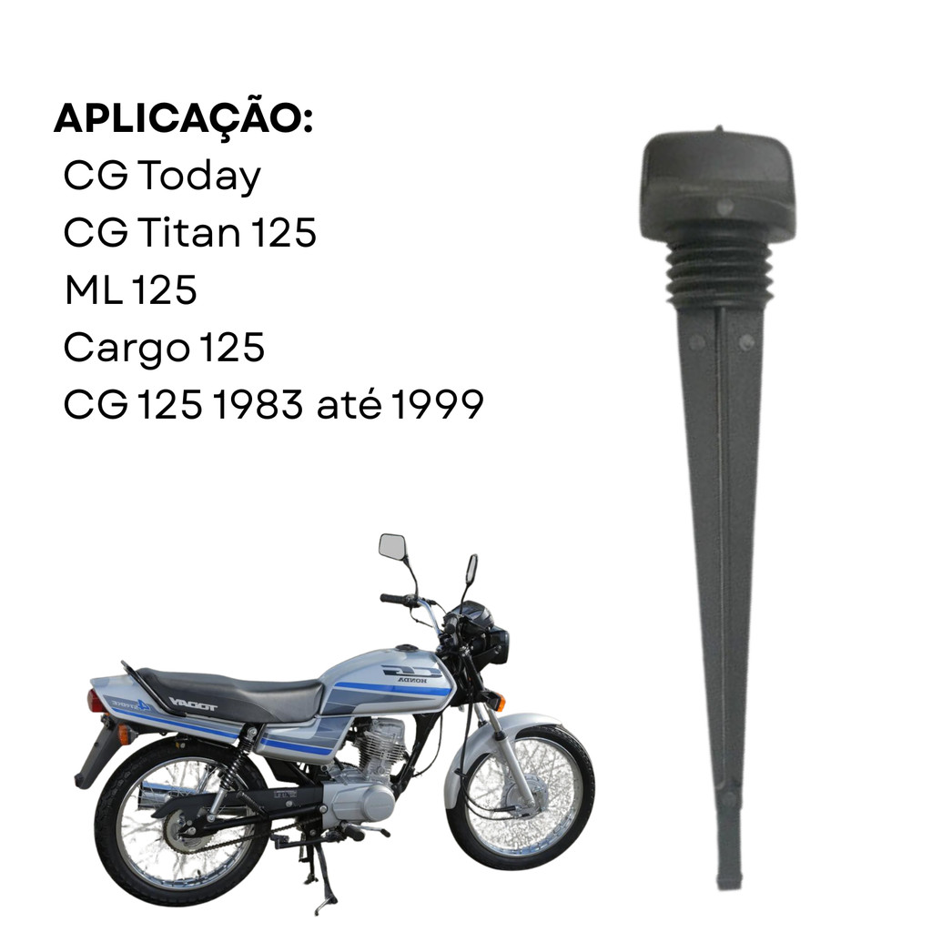 Vareta Medidor De Oleo Cg 125 Titan Today Ml125 Cargo 83-99
