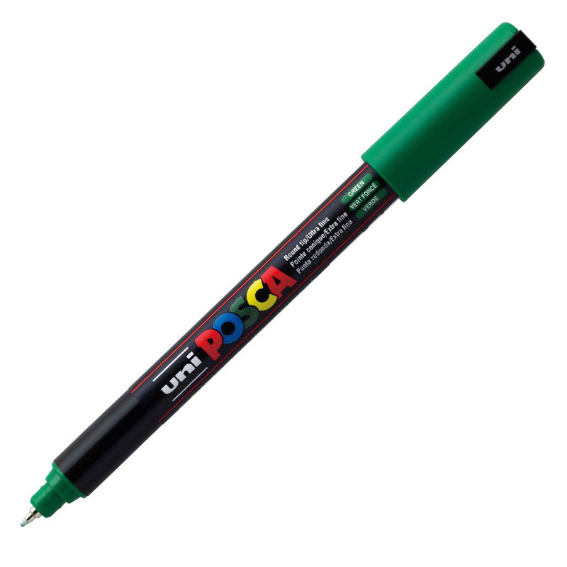 Caneta Posca PC-1MR Verde Uni-Ball