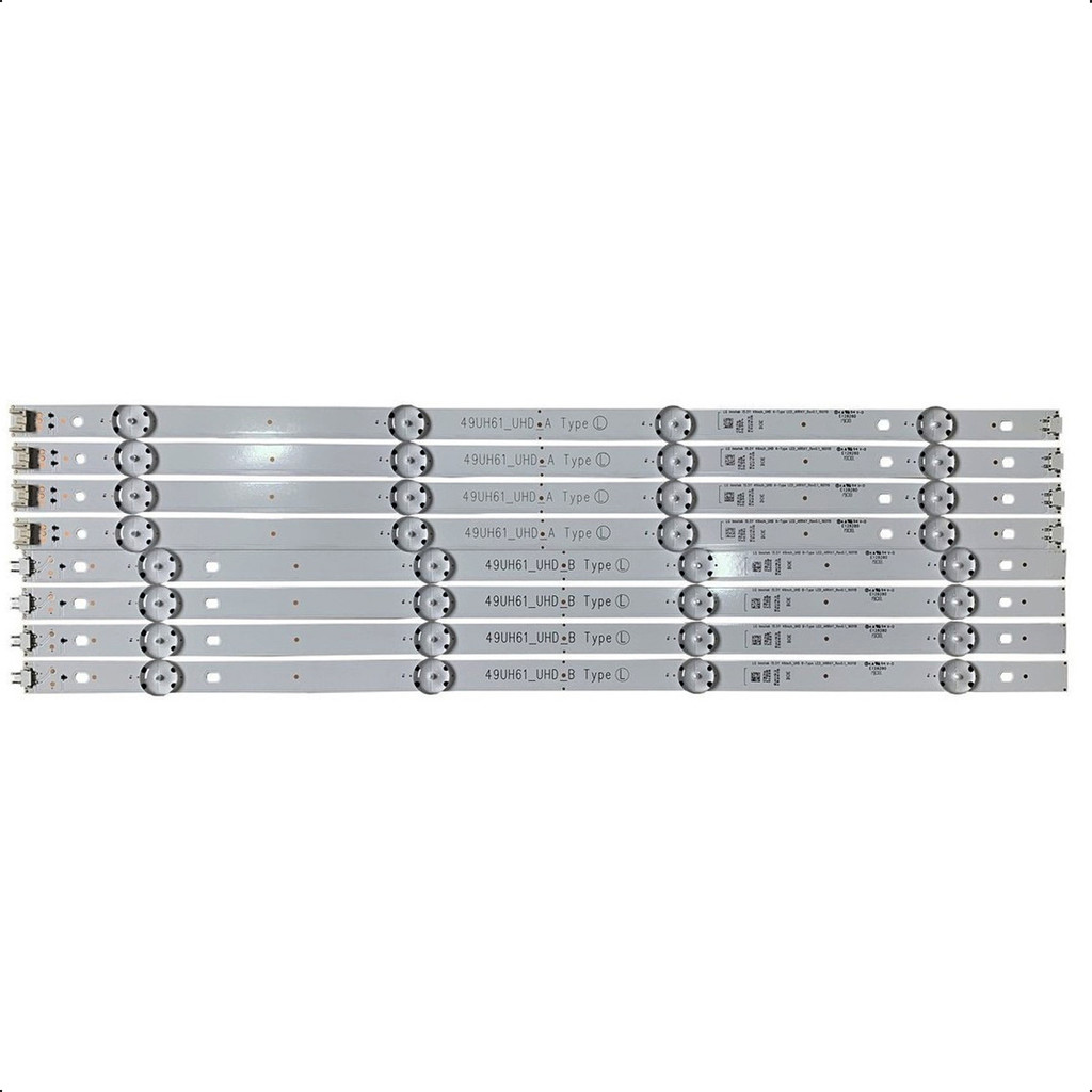 Kit Completo Barras Led LG 49uh6100 49uf6400 Nova Original