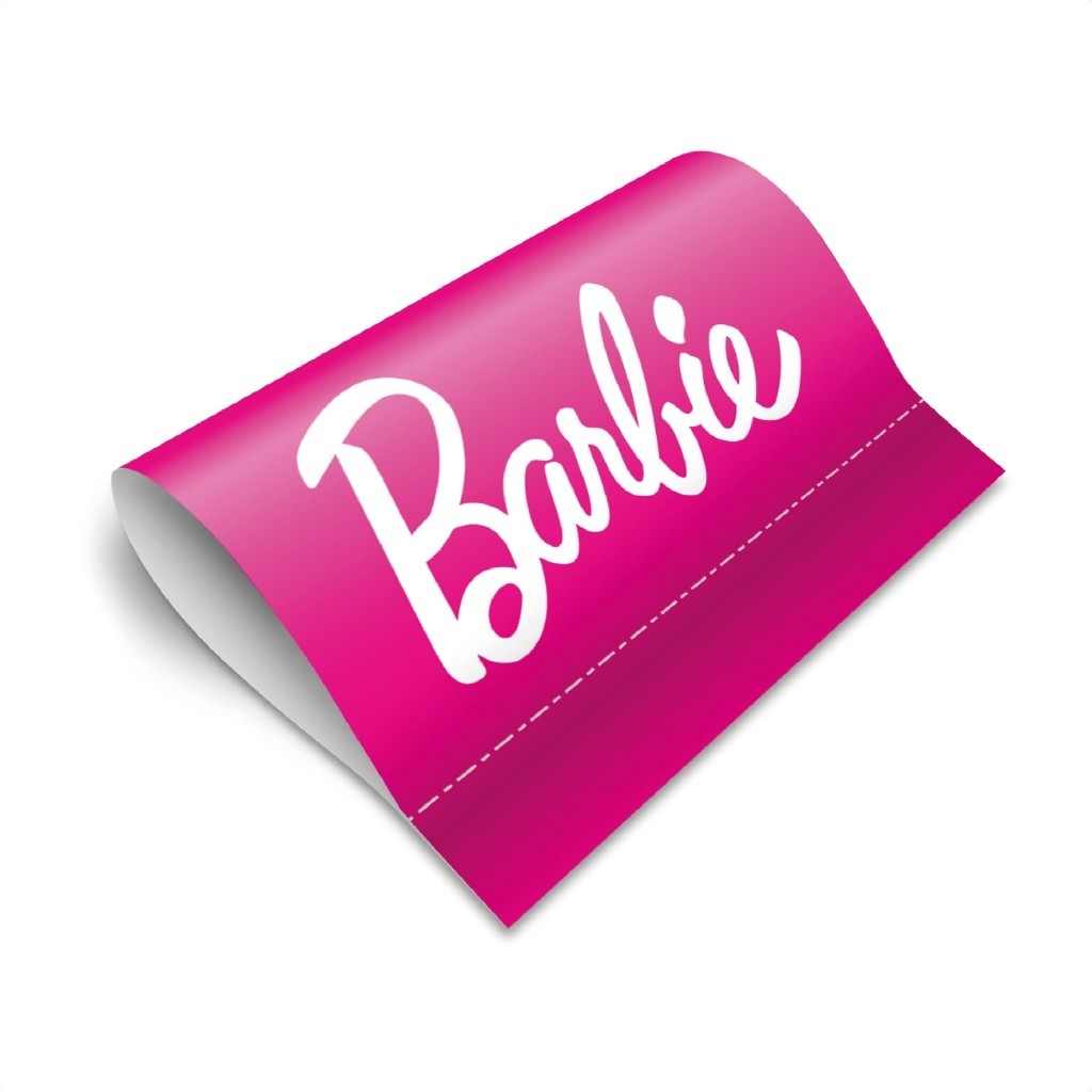 Tag Etiqueta Personalizada Barbie Adesivo Carro Tag Car Wash Autocolante TIKT0K