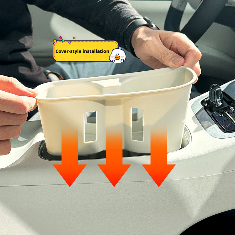 Para Geely EX2 Max Pro Copo De Água groove pad Caixa De Armazenamento console Central Acessórios De Decoração Interior