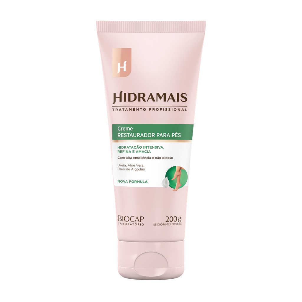 Creme Restaurador para os Pés Hidramais 200g Ureia e Aloe Vera