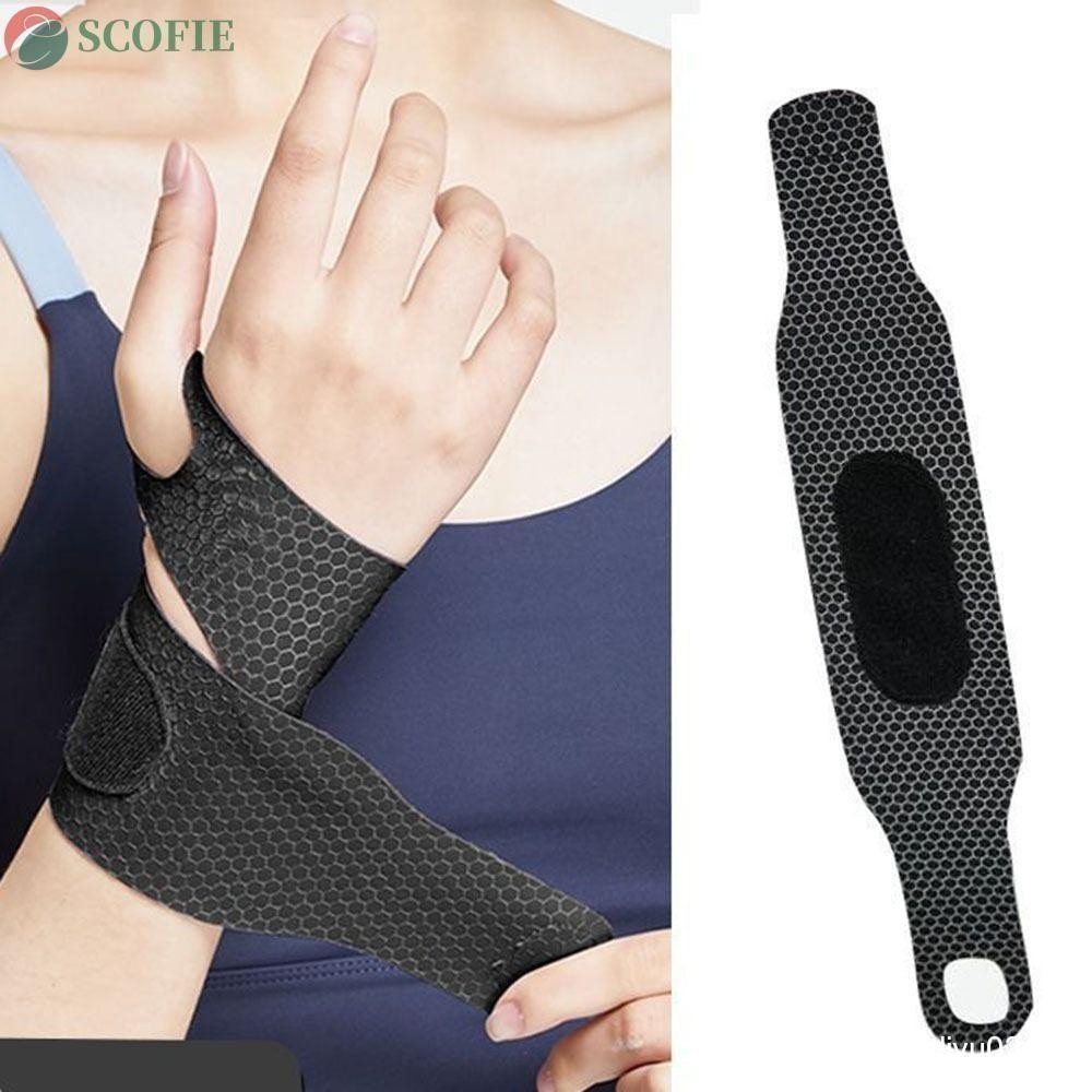Suporte Esportivo SCOFIE, Faixas Protetoras para Pulso Amigas da Pele, Equipamento de Ginástica Protetor Macio e Antider
