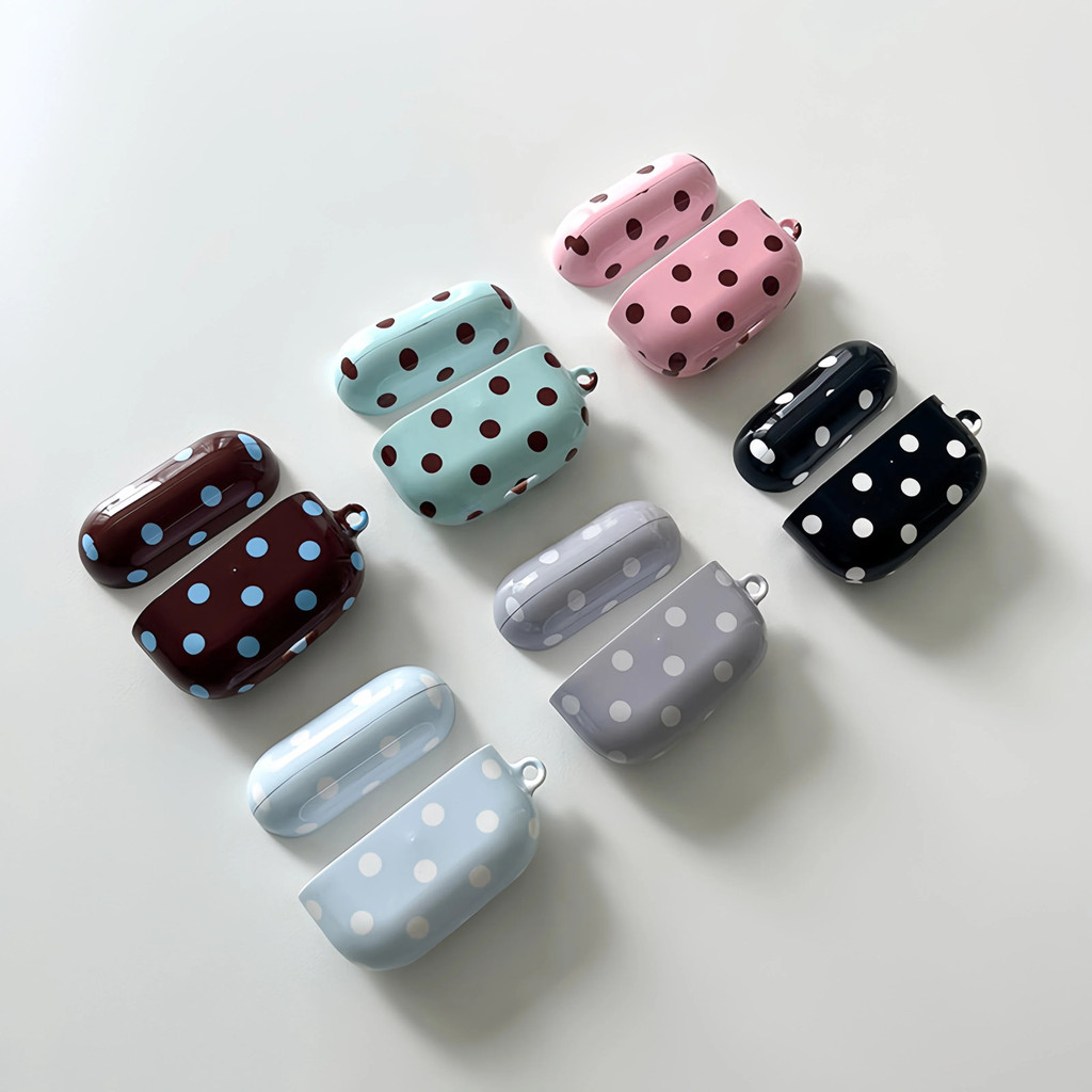 Coreano ins Design chique menina coração Retro antigo bolinhas pro3 filme importado capa de fone de ouvido adequada para