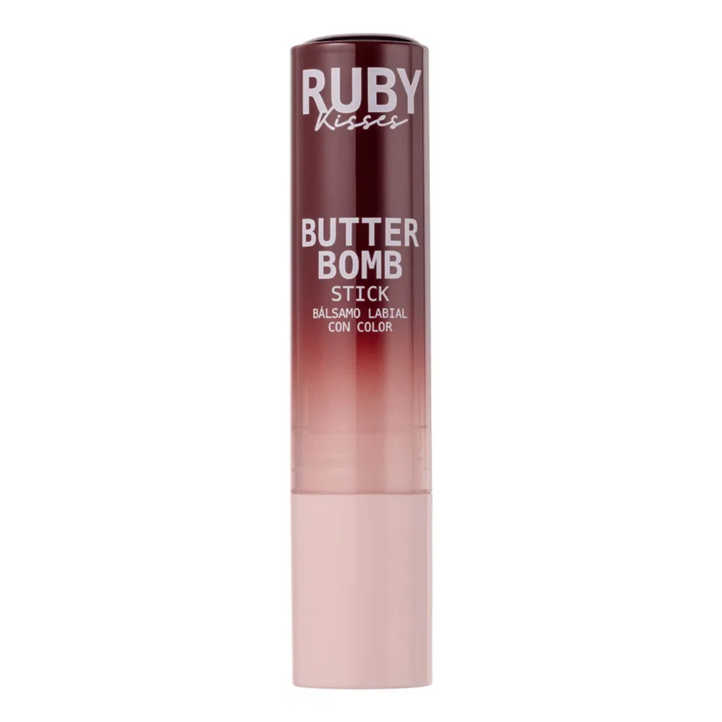 GLOSS EM BASTÃO STICK BUTTER BOMB LAVA CAKE RUBY KISSES