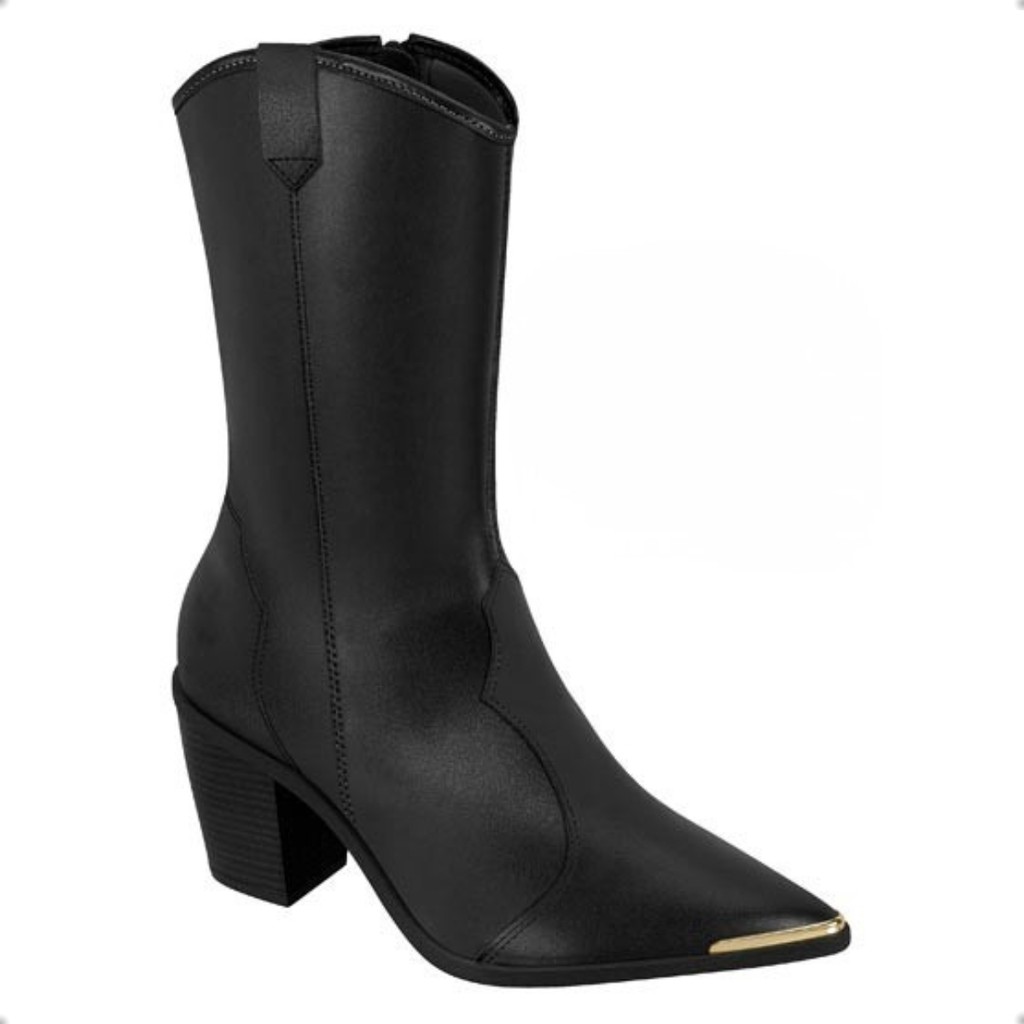 Bota Feminina Moleca Country Rodeio Cano Médio Collab Ana Castela 5355.100 Original