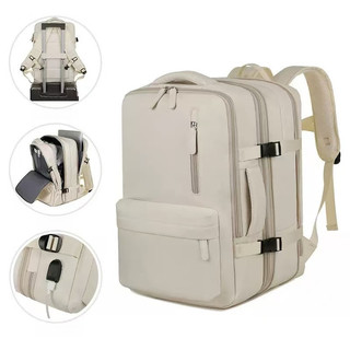 Mochila Viagem Feminina Masculinas Multifuncional Reforçada Impermeável Expansível Mochil…