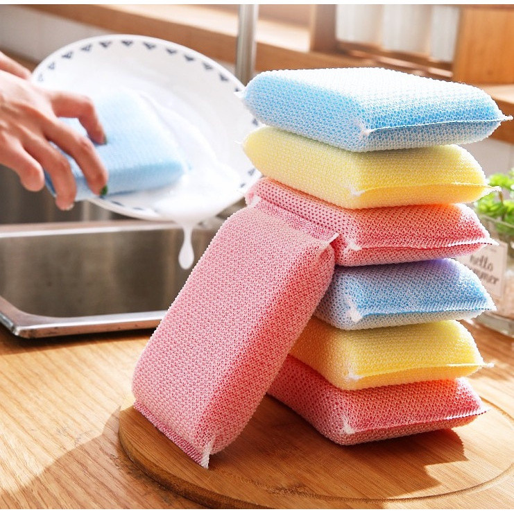 Esponja de lavar louça 1 unidade Esponja antibacteriana para cozinha/esponja multiuso - para lavar louça