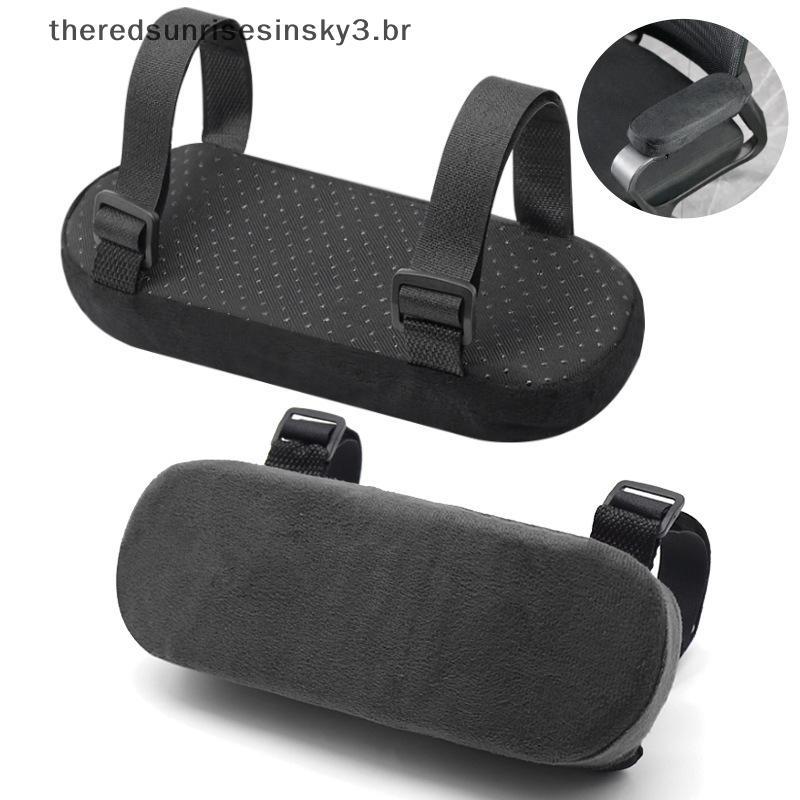 TSBR 1/2 Pçs Almofada De Apoio De Braço Macio PP Esponja Espuma Casa/Escritório Cadeira Resto Coversputer Gaming Cotovel