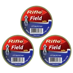 Kit 3 Chumbinho Rifle Field Spike 4.5mm 250un.