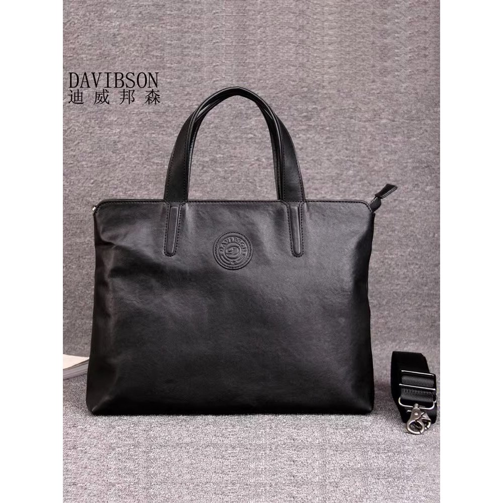 Bolsa masculina de couro genuíno, maleta Casual de negócios, versão coreana, moda moderna, mensageiro de um ombro, couro