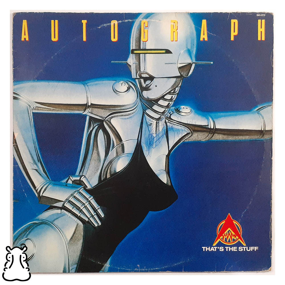 LP Autograph - That's The Stuff - Disco de Vinil 1986 - Hm