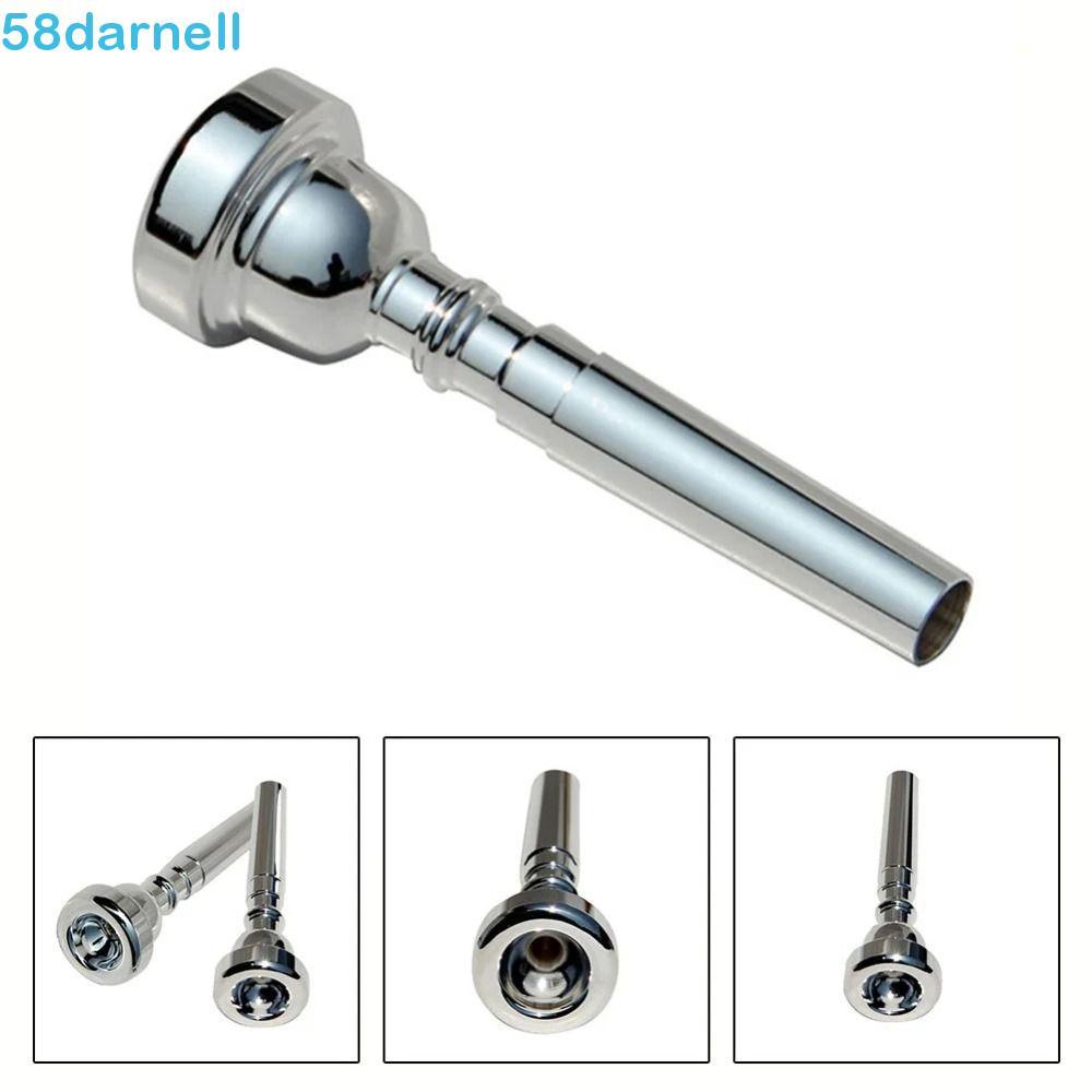 Boca De Corneta De Trompete DARNELL , Bocal De Metal Com Chifre 3C/5C/7C , Substituição De Latão Para Iniciantes Em Ouro
