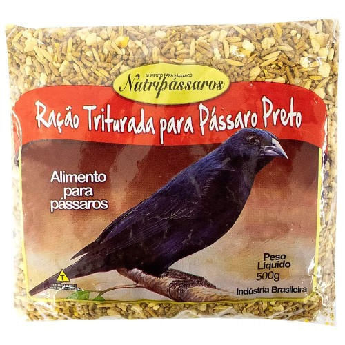 Nutripássaros Pássaro Preto Triturada Banana - 500g