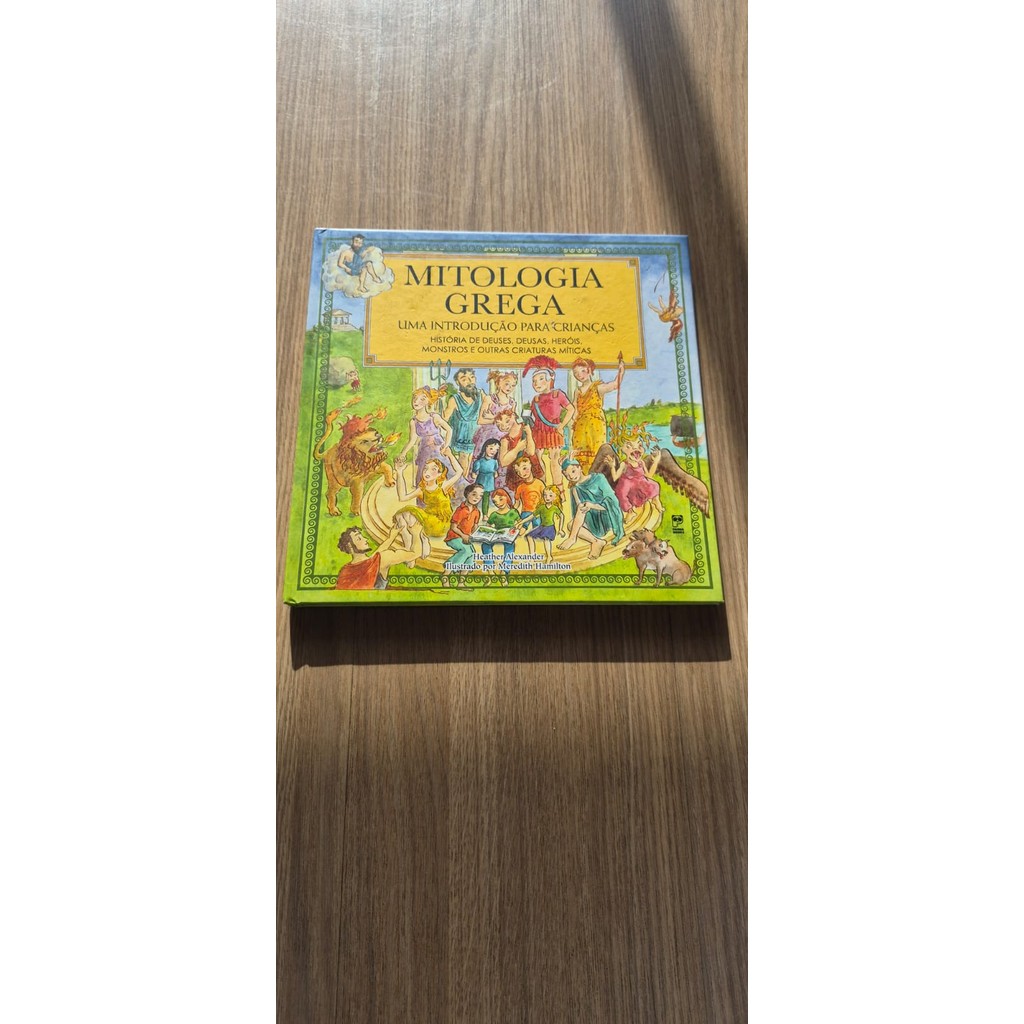 LIVRO, MITOLOGIA GREGA, UMA INTRODUÇÃO PARA CRIÂNÇAS