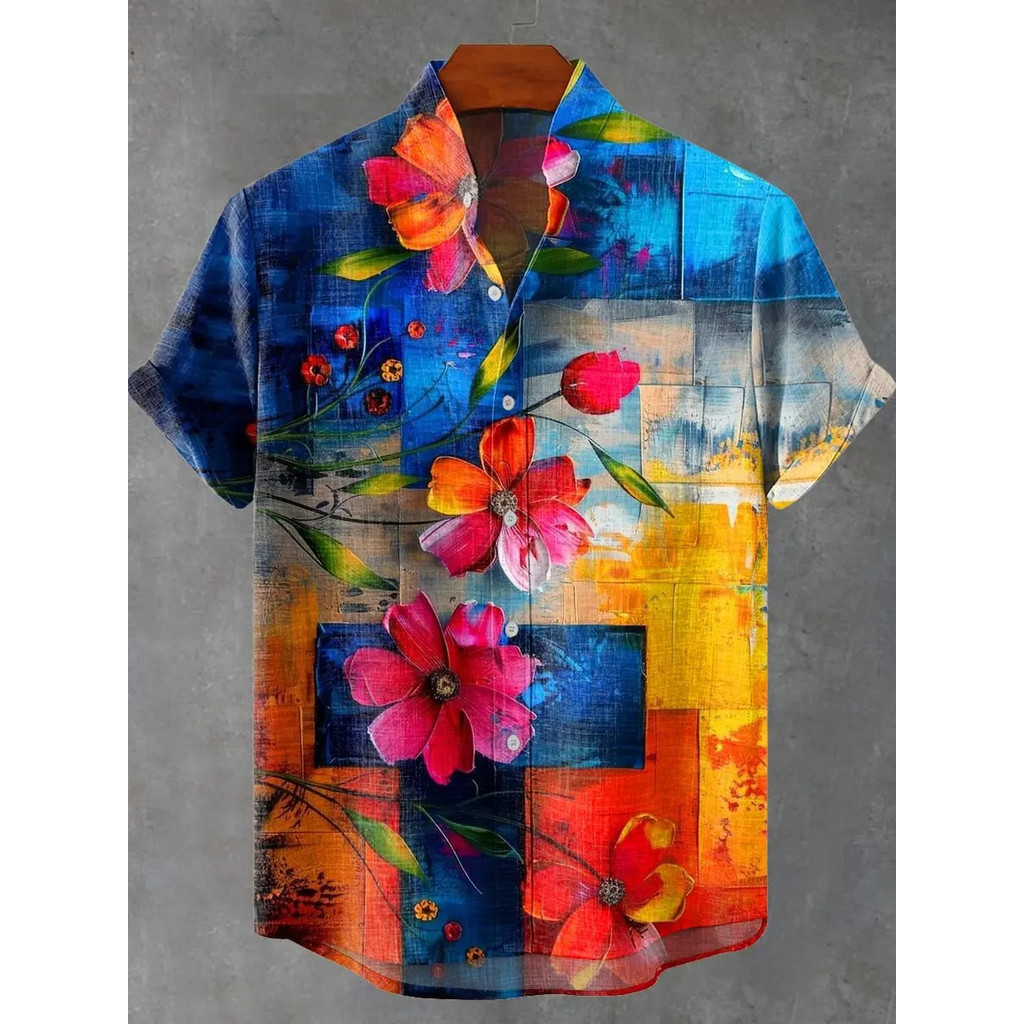 Instrumento De Violoncelo Masculino Tema Camisa De Manga Curta Verão Vintage Novo Topo Casual Roupas De Férias I1D3