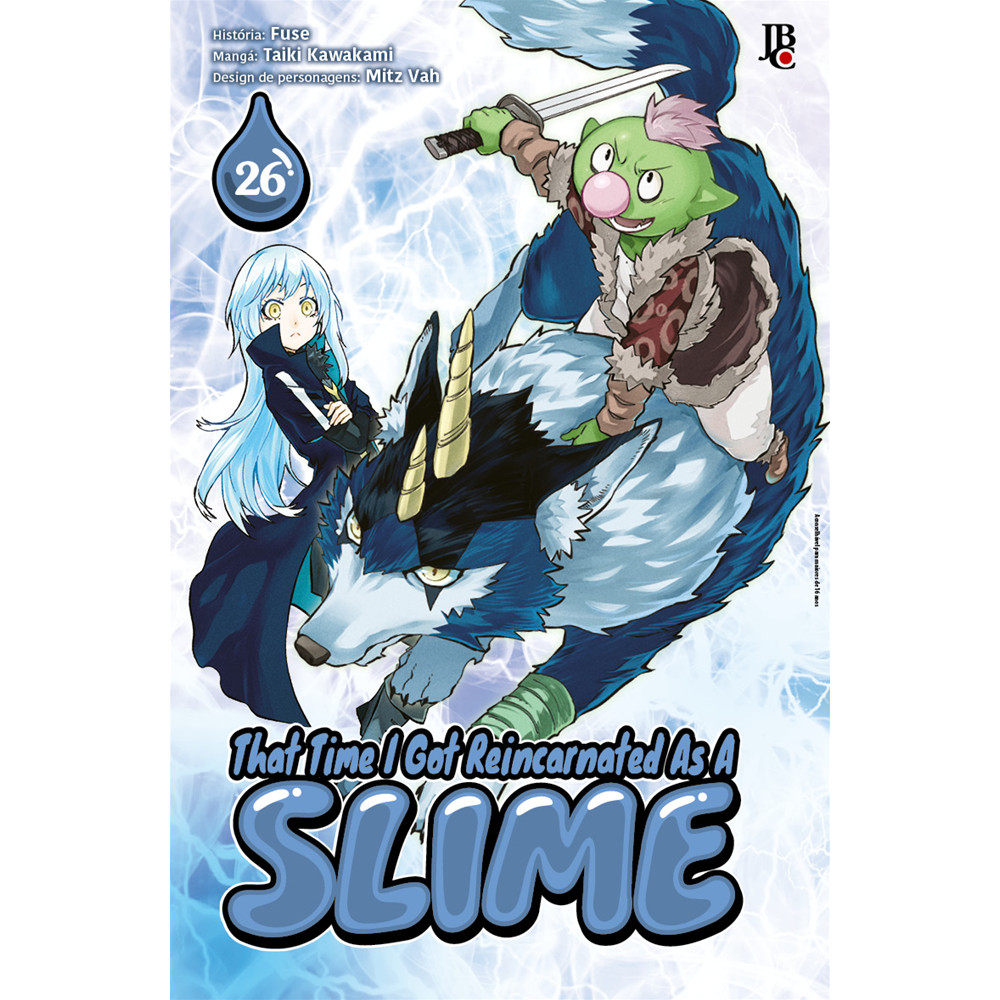 Capa do livro Mangá - That Time I Got Reincarnated as a Slime Vol. 26 - Editora JBC