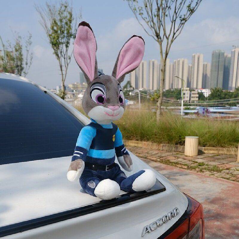 Car Tail Doll Pendant Bunny Roof Decoration Car Tail Stickers Car outside Ornament nmD2