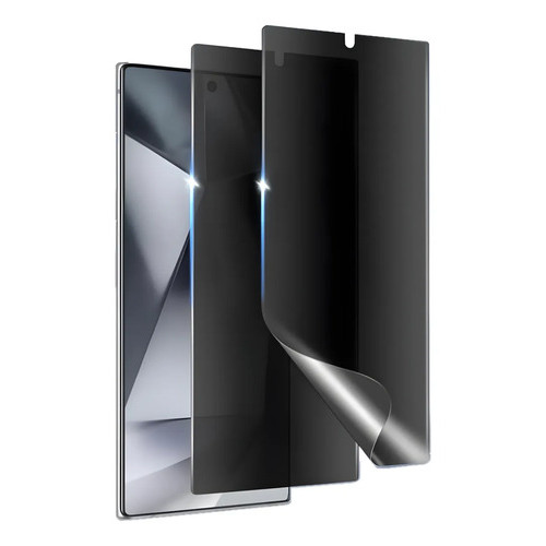 2x Película Cerâmica Privacidade Anti Spy Fosca 3D HD Samsung A16 A15 A14 A13 A06 A05 A55 A56 S24 S25