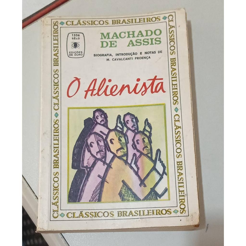 Livro O Alienista e Outras Histórias de Machado de Assis e Ilustrações de Luís Jardim 8023421