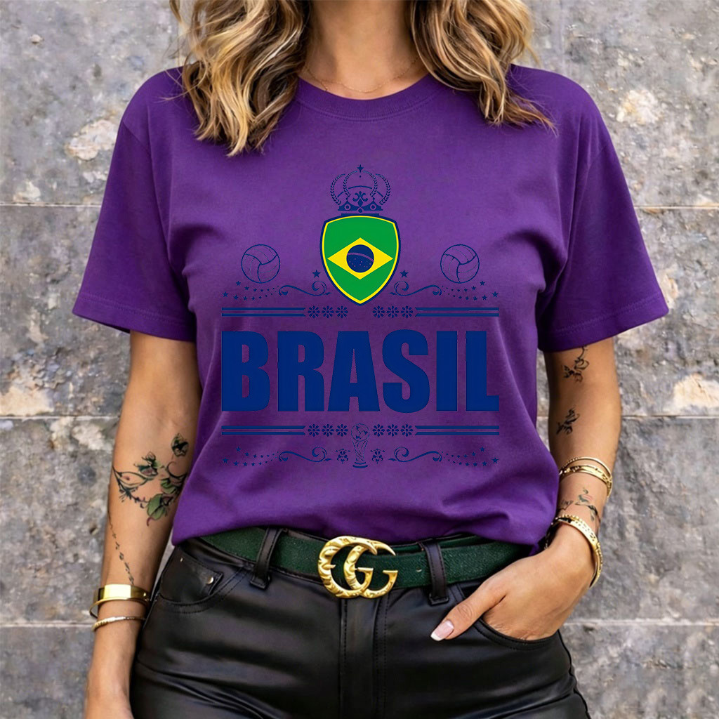 [Camiseta Premium em Algodão Puro]SISI Camiseta Feminina Oversized Streetwear Brasil, 100% Algodão, Estilo Casual