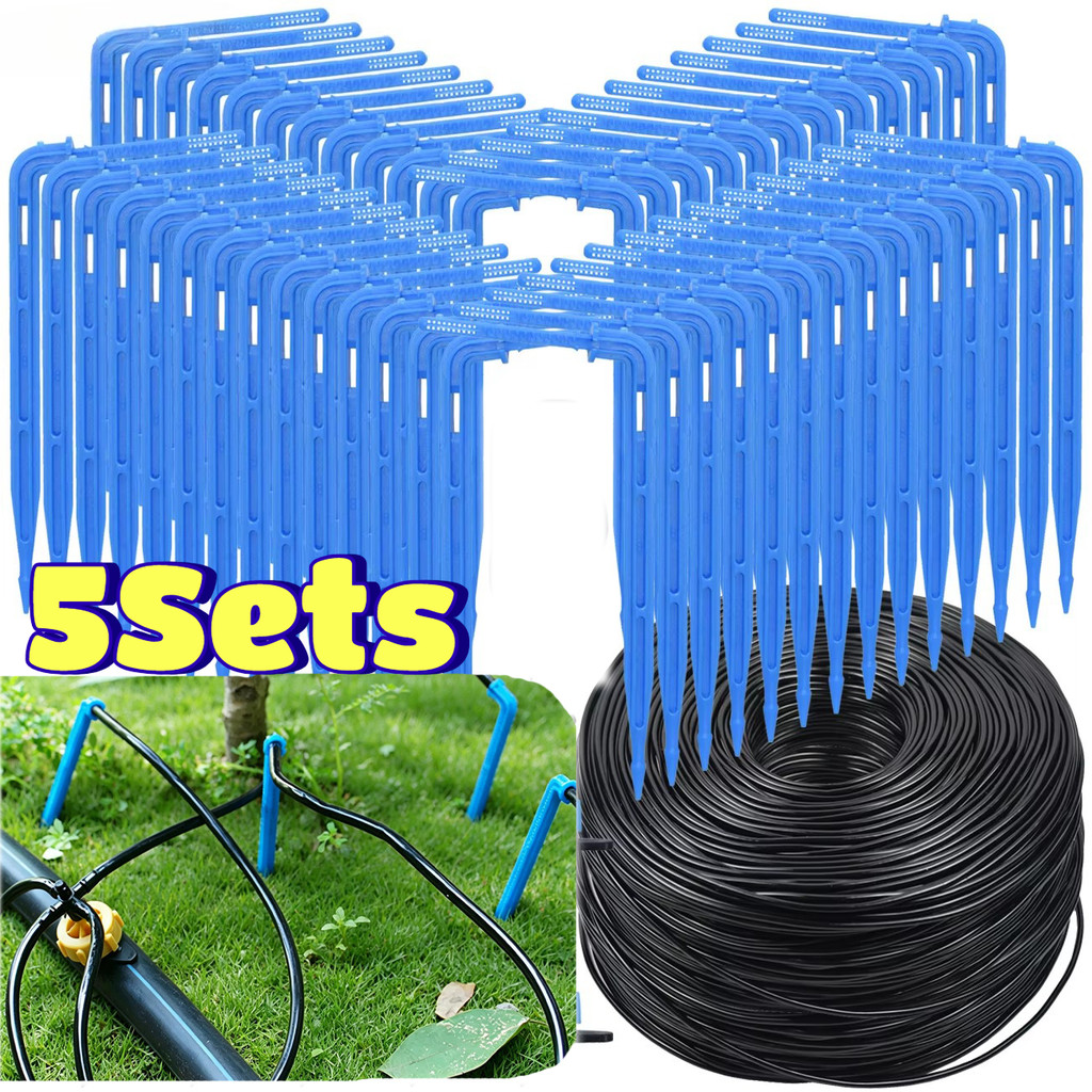 Prático Jardim Solo Inserção Rega Mangueira Seta Cabeça De Gotejamento-Preto Branco Resistente À Corrosão Pomar Flor Irr